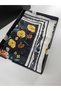 Luxury Shawl Silk Hijab 4 Seasons Double Sided Floral Pattern 70 X 180 cm - 5