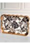 Velora Black Rectangular Tray
