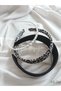 Set of 3 Wide Velvet, Leoapar Crown and Row of Pearl Crown, for Bride, Invitation, Celebration, Everyday,