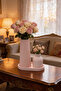 Minimal Powder Pink Vase Set – Large & Small Vase, with Tray - 7