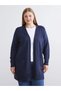 Lcwaikiki Classic Shawl Collar Women's Knitwear Cardigan Plus Size - 2