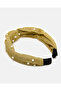 Women Gold Pearls Head Band - 2