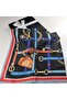 Luxury Wool Scarf Hijab Foulard Scarf Shawl H Pattern 90 X 90 cm - 2