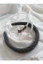 Set of 3 Spoken with Sponges and with a Row of Pearls Crown, Bride, Invitation, Celebration, Everyday, Special Day, Life