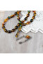 Arizona Katalin Alpaca Tassel Bezi Cut 8X12Mm Prayer Beads - Pearlescent - 5