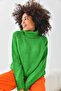 Women's Turtleneck Ribbed Knit Sweater 223006 - 3