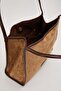 Khaki Rectangular Wide Shoulder Bag - 3