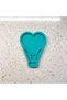 Love Balloon Figured Cookie Mold |   Heart Detailed Hot Air Balloon Stamp |   Clay and Sugar Dough - 4
