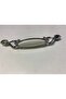 Emerald 128 mm Cabinet Drawer Kitchen Handle Chrome Porcelain Looking Handle - 2
