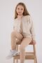 Beige Girl's Tracksuit Set - 2