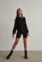 High Waist Shaping / Sculpting Biker Leggings Shorts Black - 3