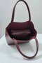 Women's Strap Hand and Shoulder Bag Faux Leather (Height 18cm Width 32cm Depth 10cm) - 3
