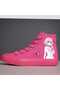 Yumi Taisho Pink Girls Printed Girls' Sports Shoes and Sneakers