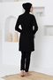 Lidy parachute lycra long sleeve hijab swimsuit 2405 - 8