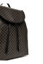 Emblem Aop Flap Backpack Women's Backpack Black - 5