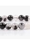 Rutilated Quartz Natural Stone Bracelet 8 mm Round Cut - 2