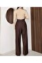 Enter Premium Velvet Knitted Belted Trousers - 7