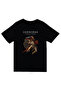 Leonidas - 300 Spartans - the Spartan Printed Unisex 100% Cotton Black T-Shirt