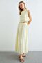 Muslin 2-Piece Set with Elastic Waist and Tasseled Skirt - 4