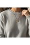 Women's Gold Steel Pole Star Necklace - Meaningful Gift for Lover Zircon Stone Necklace - 4
