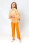 Girl's Straight-Leg Fabric Trousers-New Season - 5