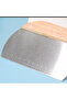 Pro Stainless Steel Wooden Handle Dough Pastry Pie Cake Donut Shaper Cutter Scraper Spatula - 4
