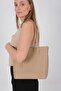Beige - Beige Mini Rolax Women's Shoulder Bag Sp1243 - 6