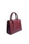 Burgundy - Burgundy Leather Women's Handbag Sp1236 - 2