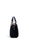 Black - Black Suede Women's Handbag Sp1133 - 3