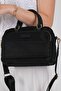 Silver & polo sp1217 women's handbag black - 4