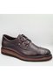 L2902 Brown Genuine Leather Eva Sole Men's Daily Casual Classic Shoes