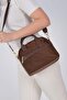 Coffee - Brown Satin Women's Handbag Sp1216 - 5