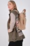 Nut - Tan Satin Women's Handbag Sp1226 - 7