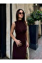 Hakim Yaka Draped Lined Graduation and Engagement Dress - Evening Dress