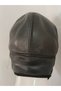 Men's 100% Leather Pilot Hat, Kalpak, Snow Hat Peak Round Model - 6