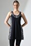 Women's Swimsuit with Tights and Dress, Built-In Chest Pad Sewn into the Underwear, Available in Micro Lycra Stretchy Swimsuit Fabric - 3