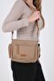 Mink - Tan Satin Women's Crossbody Bag Sp1229 - 4
