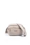 Beige - Sand Suede Women's Crossbody Bag Sp1162 - 5