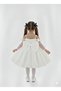 Girl's White Rose Dress,Girl's Graduation Dress,Girl's Party Dress - 2