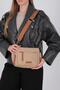 Nut - Tan Satin Women's Crossbody Bag Sp1229 - 2