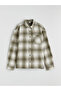 Esvab • Modern & Distinctive Checkered Embroidered Boys' Lumberjack Shirt