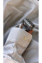 Brown Glitter Rectangular Latch Buckle - Sparkling Hair Accessory - 4