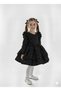 Girls' Black Dress, Girls' Holiday Dress, Girls' Graduation Dress - 2