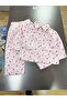 Girl's Floral Detailed Woven Set - 2