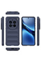 Vivo X200 Pro Case Flexible Tpu Hollowed Back Surface Design Brsa Ethnic Silicone Cover - Black - 6