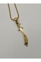 Men's Steel Necklace Chain with Zulfiqar Sword Figure - 8