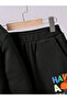 Have a Dream Printed Hooded Combination Bottom Top Tracksuit Set - 4