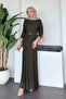Donatela Lace Dress Khaki - 4