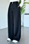 Taba Kmr Detailed Palazzo Pants Black - 3