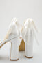 Women's Bride Rhinestone Platform Heels for Weddings - 12 cm - 6